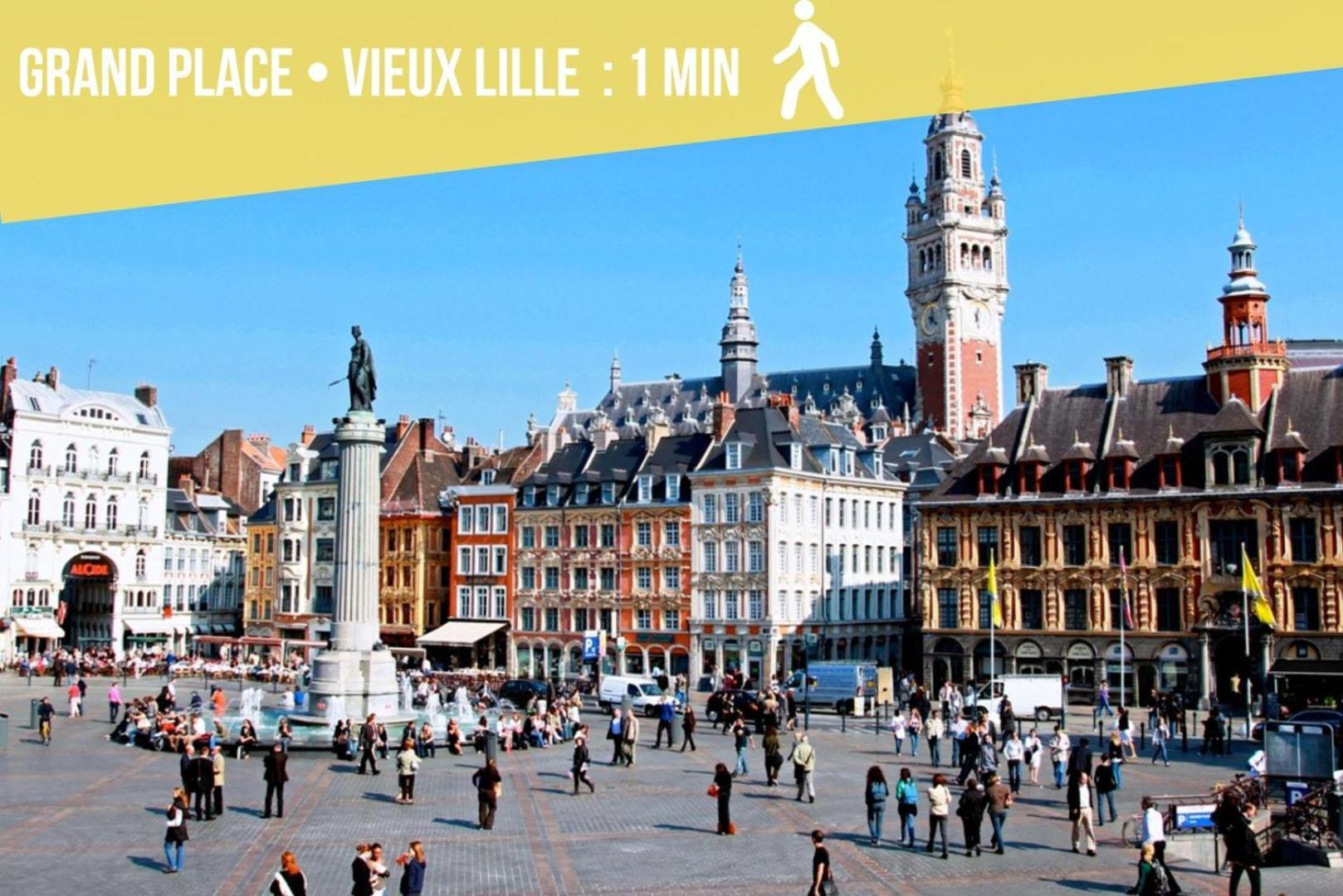 Lille Centre - Nice Flat With Terrace! Zewnętrze zdjęcie